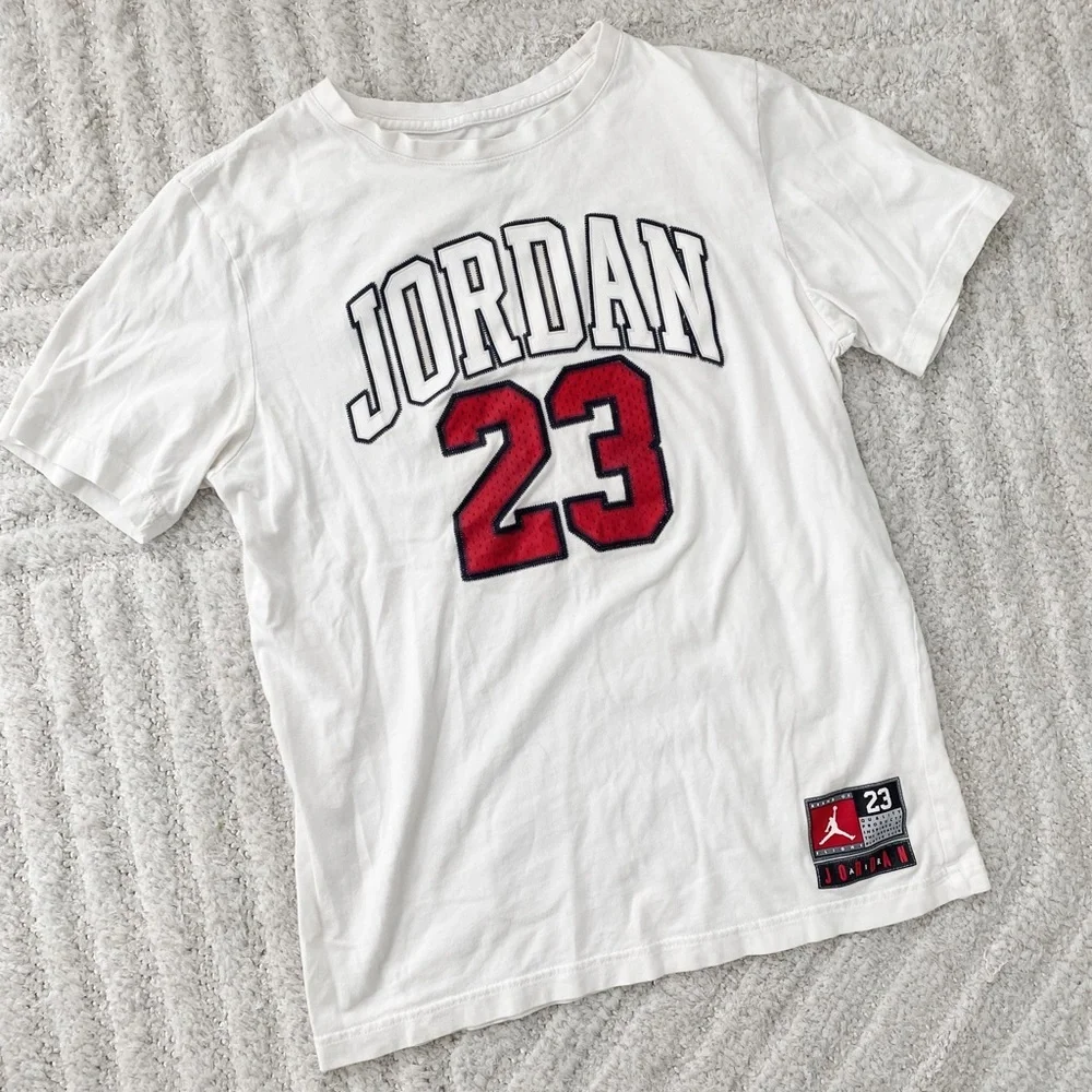 Jordan Air 23 Jersey T-shirt Big Boys L by Flight - Picture 1 of 2